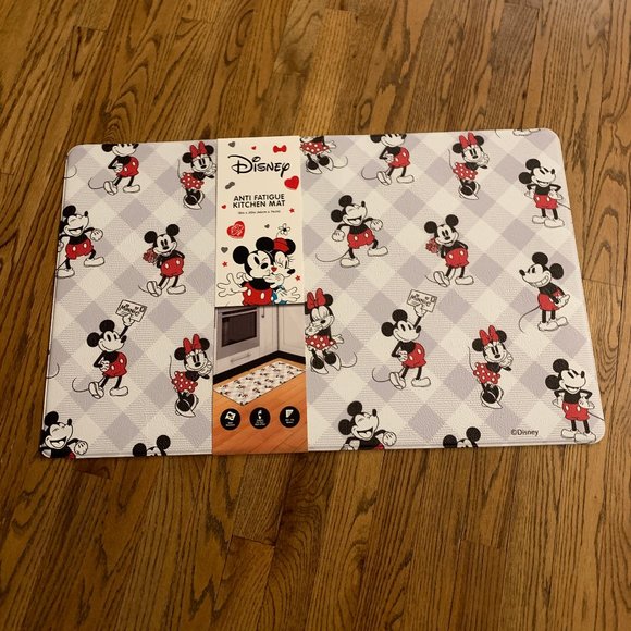 Disney Kitchen Disney Mickey Minnie Mouseanti Fatigue Kitchen Mat